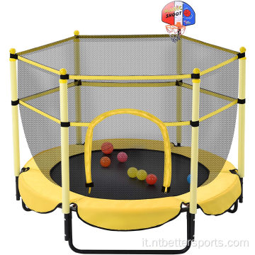 Mini trampolini di fitness all&#39;ingrosso che salta mini trampolini protettivi
